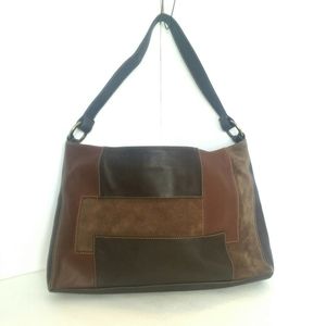 Vintage Marco Buggiani Leather Patch Purse Bag